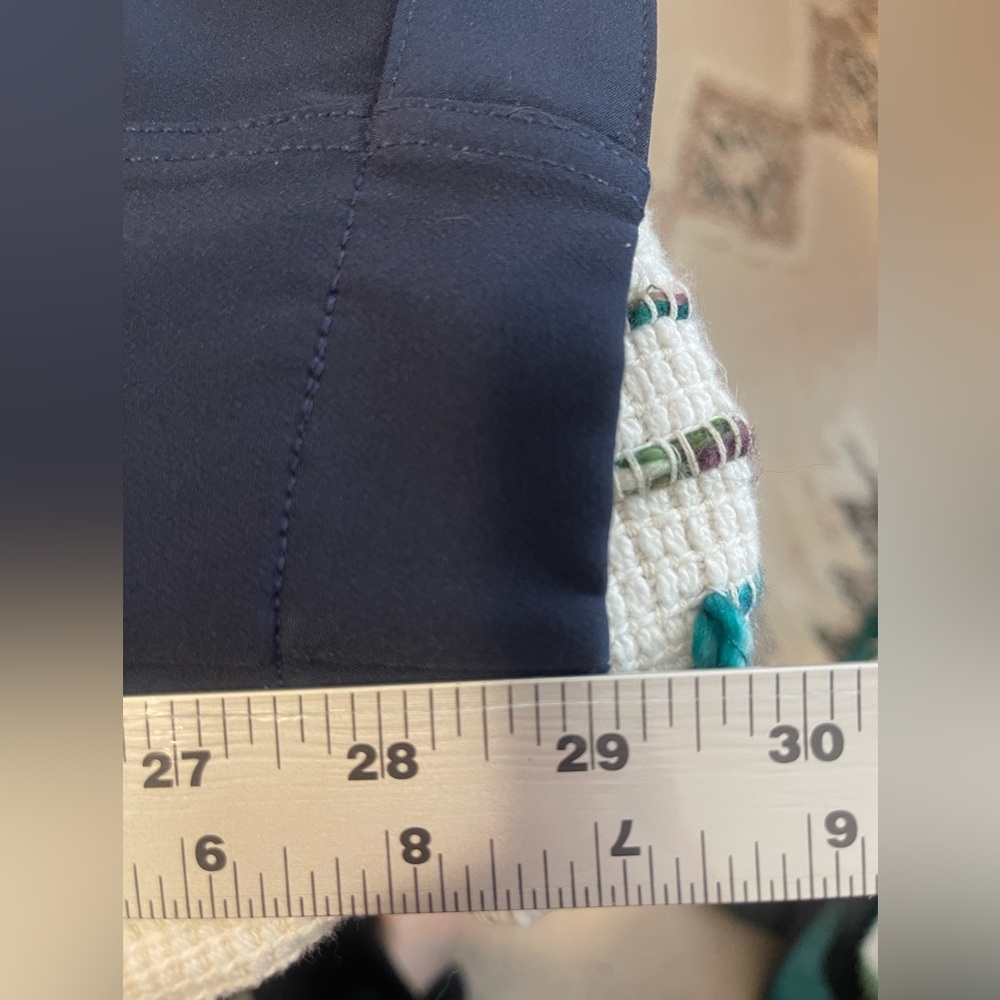 Athleta Womens Endless High Rise Cargo Pant Navy LNC Gorpcore Athleisure Sporty - Picture 11 of 15